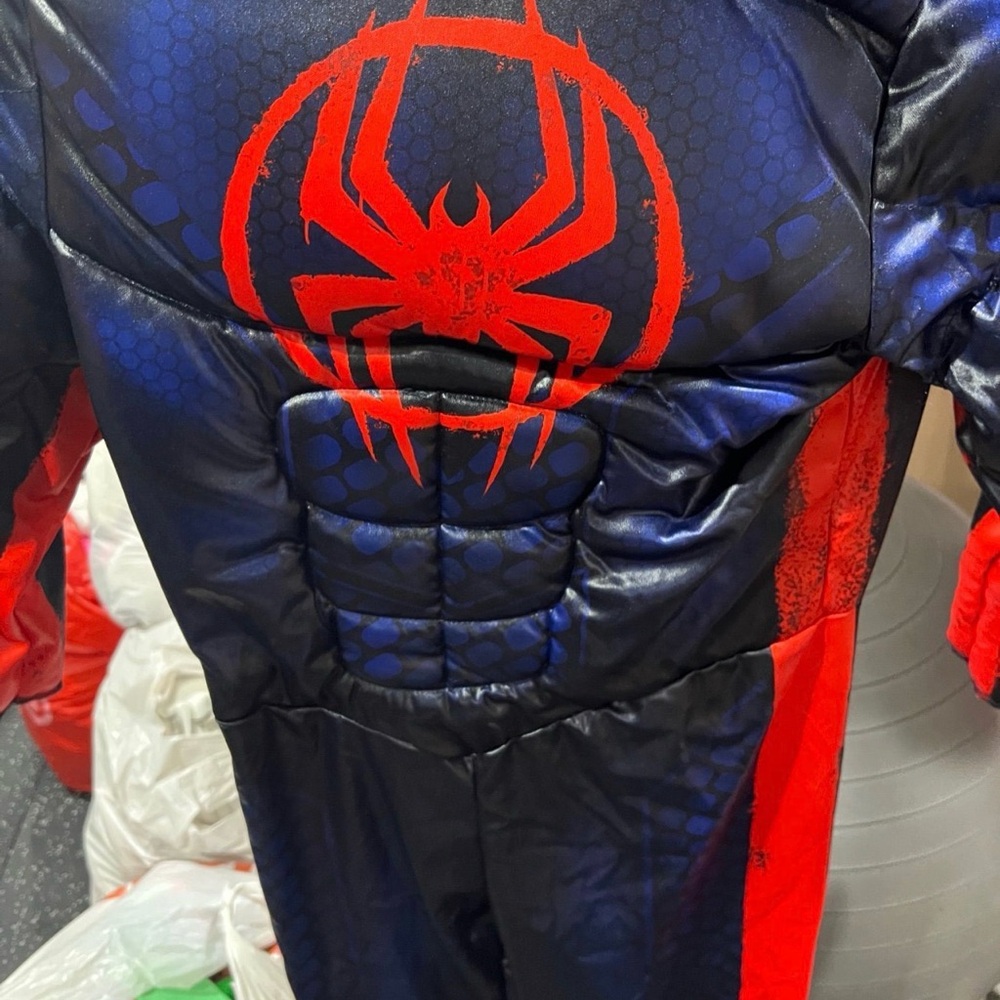 Marvel Miles Morales Spiderman & friends Halloween youth small 4-6 Costume - Picture 2 of 3